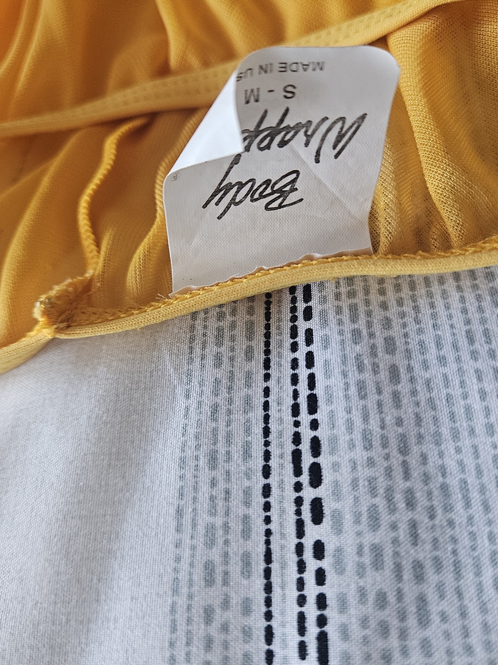 Body Wrappers Yellow Dance Skirt